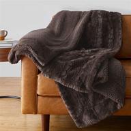 amazon basics fuzzy sherpa blanket logo