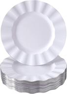 disposable plates plastic dishes elegant food service equipment & supplies logo