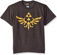 nintendo triumphant triforce graphic charcoal logo