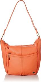 img 4 attached to 👜 The SAK Iris Leather Large Hobo: Stylish and Spacious Handbag for Fashionable Women