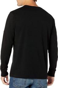 img 2 attached to Optimized Standard Cotton Long Sleeve Heather Men's Clothing and Shirts by Goodthreads