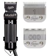 💈 oster model 10 classic barber salon pro hair grooming clipper with size 000 and 1 blades: ultimate professional performance logo