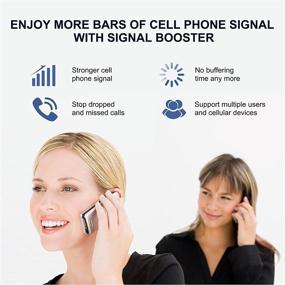 img 2 attached to 📶 Lintratek Tri-Band Home Cell Phone Signal Booster Amplifier for LTE 4G Bands 2, 4, 5 - FCC Approved, Works with Verizon, Sprint, AT&amp;T, T-Mobile