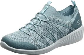 img 4 attached to Skechers Womens Arya Sneaker BLU