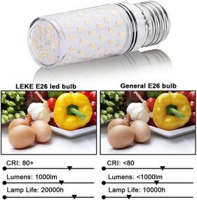 img 1 attached to LEKE 80W 100W Equivalent LED Bulb - High Brightness 1000 Lumens, Non Dimmable