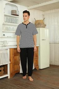 img 3 attached to Cotton Lightweight Sleepwear Bottoms by U2SKIIN: Ultimate Comfort for a Restful Night's Sleep