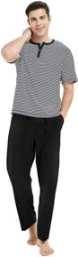 img 4 attached to Cotton Lightweight Sleepwear Bottoms by U2SKIIN: Ultimate Comfort for a Restful Night's Sleep