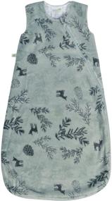 img 4 attached to 🌲 Perlimpinpin Baby Winter Sleep Sack - Plush 1.5 TOG Sleep Sack - Warm & Soft Winter Swaddle Blanket - Eco-friendly Made from Recycled Plastic Bottles - Ideal for Colder Months, Forest Print, 6-18 Months