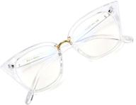 👓 wanwan women's cat eye reading glasses: fashion frame, oversized, high-quality readers logo