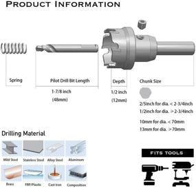 img 1 attached to Stainless Fryic Tungsten Carbide Cutter