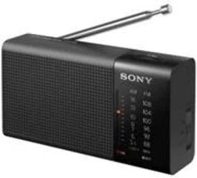 img 1 attached to 📻 Портативное домашнее аудио радио Sony ICF-P36 AM/FM в черном цвете
