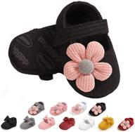 infant flowers princess toddler 👶 girls' shoes and flats - tuoting logo