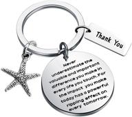 🌟 express gratitude with bauna starfish keychain - perfect thank you gift for social workers and volunteers logo