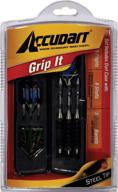 🎯 enhance your dart game with accudart grip-it set: soft tips for precision and control logo