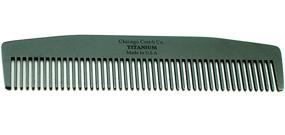 img 4 attached to Chicago Comb Ultra Smooth Anti Static Medium Fine Hair Care for Styling Tools & Appliances
