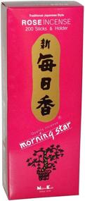 img 1 attached to Morning Star Rose Incense Sticks - Pack of 200