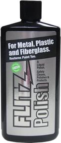 img 4 attached to Flitz LQ 04535-6A-6PK Metal, Plastic & Fiberglass Liquid Polish, 3.4 oz. Bottle, 6-Pack