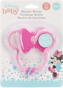 img 1 attached to 🐭 Minnie Mouse Teething Ring Toy for Babies by KIDS PREFERRED - Disney Baby Collection