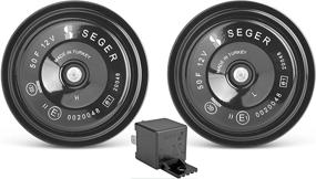 img 4 attached to SEGER Disc Horn 50F Universal Exterior Accessories for Horns & Accessories