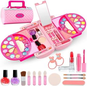 img 4 attached to 💄 TeensyMates Kids Makeup for Girls that is Washable