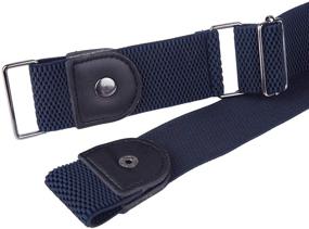 img 2 attached to Sportmusies Elastic Buckle Stretch Adjustable