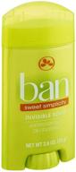 🌸 sweet simplicity invisible solid deodorant - 2.6 ounce (76ml), pack of 3 logo