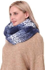 img 3 attached to Stylish & Cozy: La Carrie Women's 🐆 Leopard Print Infinity Scarf for All-Season Neck Warmth