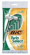 🪒 bic shaver men's twin select sensitive 10 count - pack of 2 | ultimate shaving experience for men | high-quality razors logo