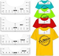 tshirt ruler guide set sublimation logo