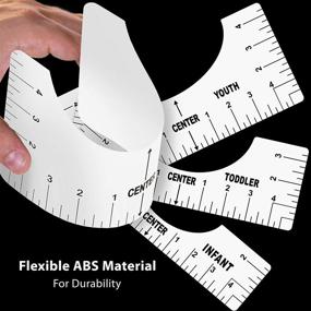 img 2 attached to Tshirt Ruler Guide Set Sublimation