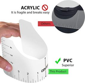 img 1 attached to Tshirt Ruler Guide Set Sublimation