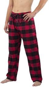 img 1 attached to Cotton Buffalo Flannel 39975: The Perfect Lounge Wear for Men by NORTY