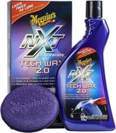 🚗 meguiar's g12718 nxt generation tech wax 2.0: продвинутый автомобильный уход для сияющего блеска - 18 унций логотип