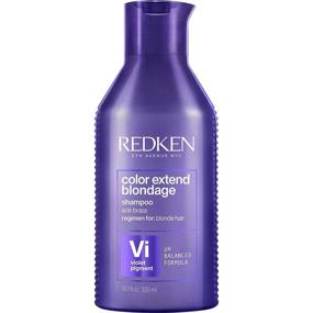 img 4 attached to 🔮 Redken Color Extend Blondage Purple Shampoo: Effective Hair Toner for Color-Treated Blondes, Neutralizes Brassy Tones, with Citric Acid.