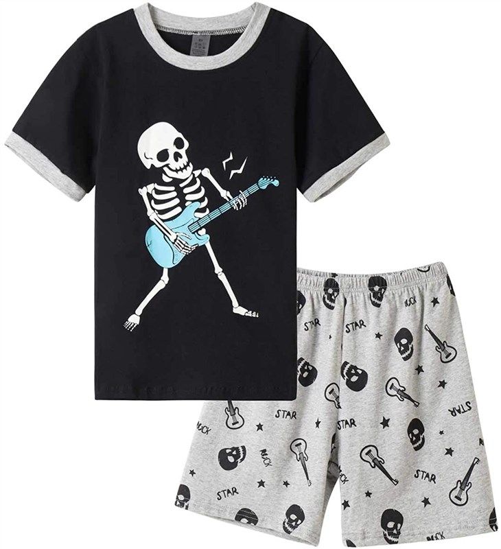 myfav cotton sleepwear summer skateboard boys' clothing 로고