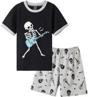 👕 cotton sleepwear summer skateboard boys' clothing - myfav logo