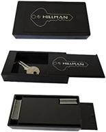 🔑 hillman plastic magnetic key case: secure, convenient key storage solution logo