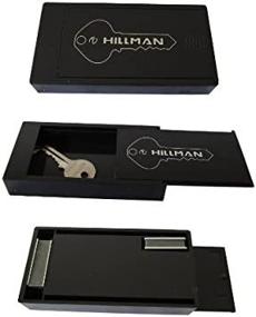 img 2 attached to 🔑 Hillman Plastic Magnetic Key Case: Secure, Convenient Key Storage Solution