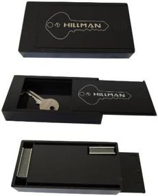 img 1 attached to 🔑 Hillman Plastic Magnetic Key Case: Secure, Convenient Key Storage Solution