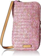 vera bradley straw cellphone brown logo