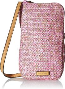 img 4 attached to Vera Bradley Straw Cellphone Brown