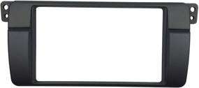 img 2 attached to DKMUS 179x105mm BMW 3 Series M3 E46 Double Din Radio Stereo DVD Facia Dash Installation Trim Kit