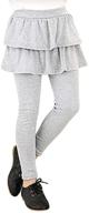 auranso little footless stretchy leggings: perfect girls' clothing for stylish comfort logo