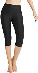 img 3 attached to 🩱 Baleaf High Waisted Swimwear Legging for Women - Perfect for Aerobics and Athleisure