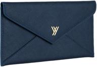 👜 ybonne genuine leather women's handbags & wallets set with blocking envelopes logo