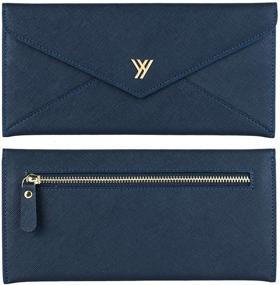 img 1 attached to 👜 YBONNE Genuine Leather Women's Handbags & Wallets Set with Blocking Envelopes