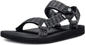 img 4 attached to ATIKA Islander Trail Outdoor Sandals Men's Shoes and Athletic