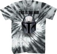 👕 black men's clothing - star wars mandalorian t-shirt logo