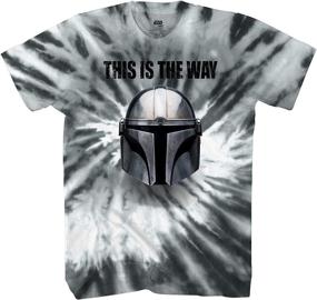 img 1 attached to 👕 Black Men's Clothing - Star Wars Mandalorian T-Shirt