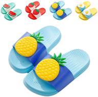 nadarda non slip 👟 toddler boys' shoes slippers sandals logo